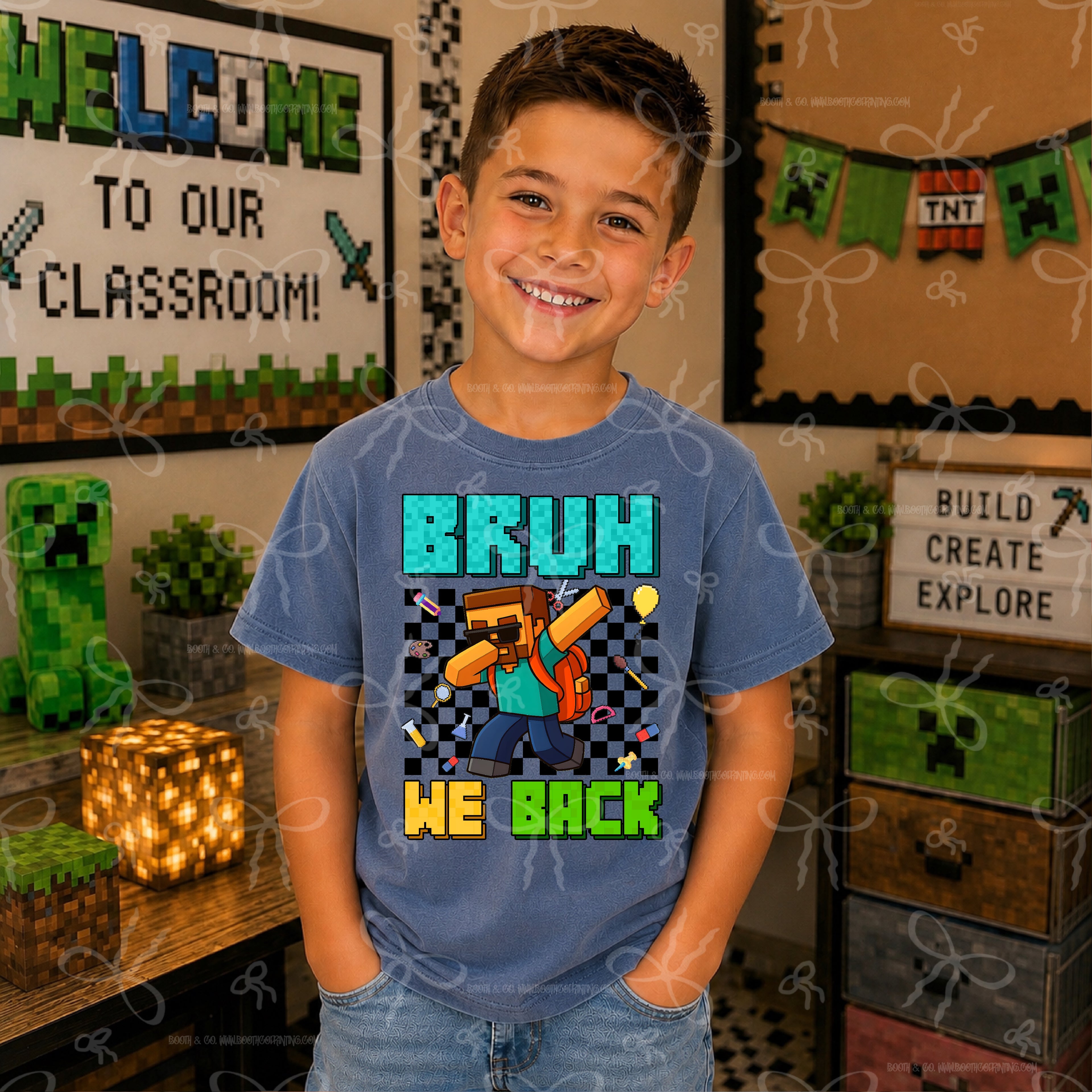 Bruh, We Back - Minecraft Steve