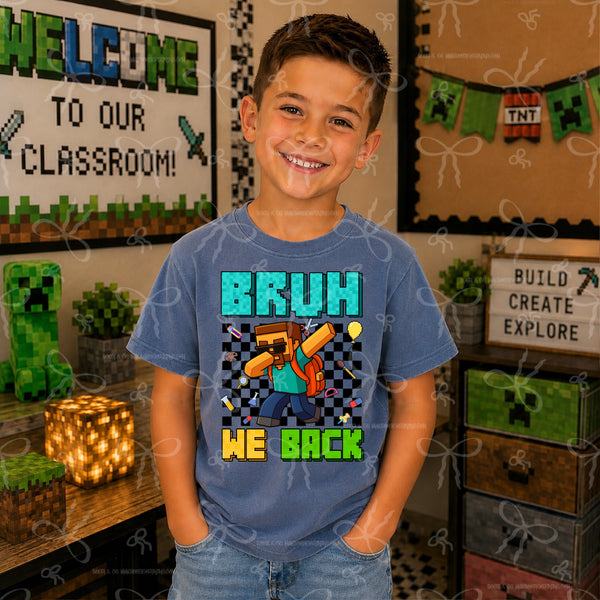 Bruh, We Back - Minecraft Steve