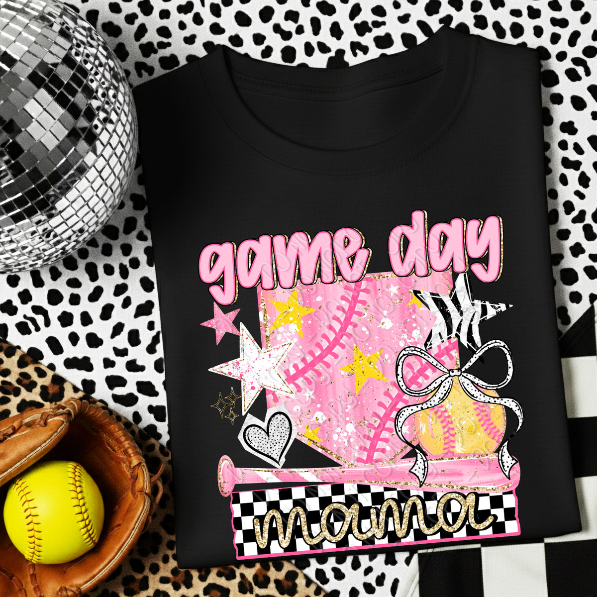 Game Day Mama DWS  Home Plate Softball