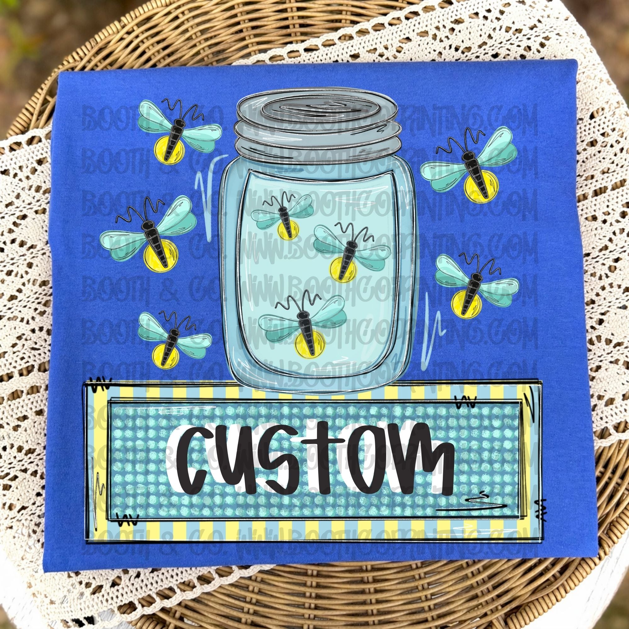 Fireflies Name Plate