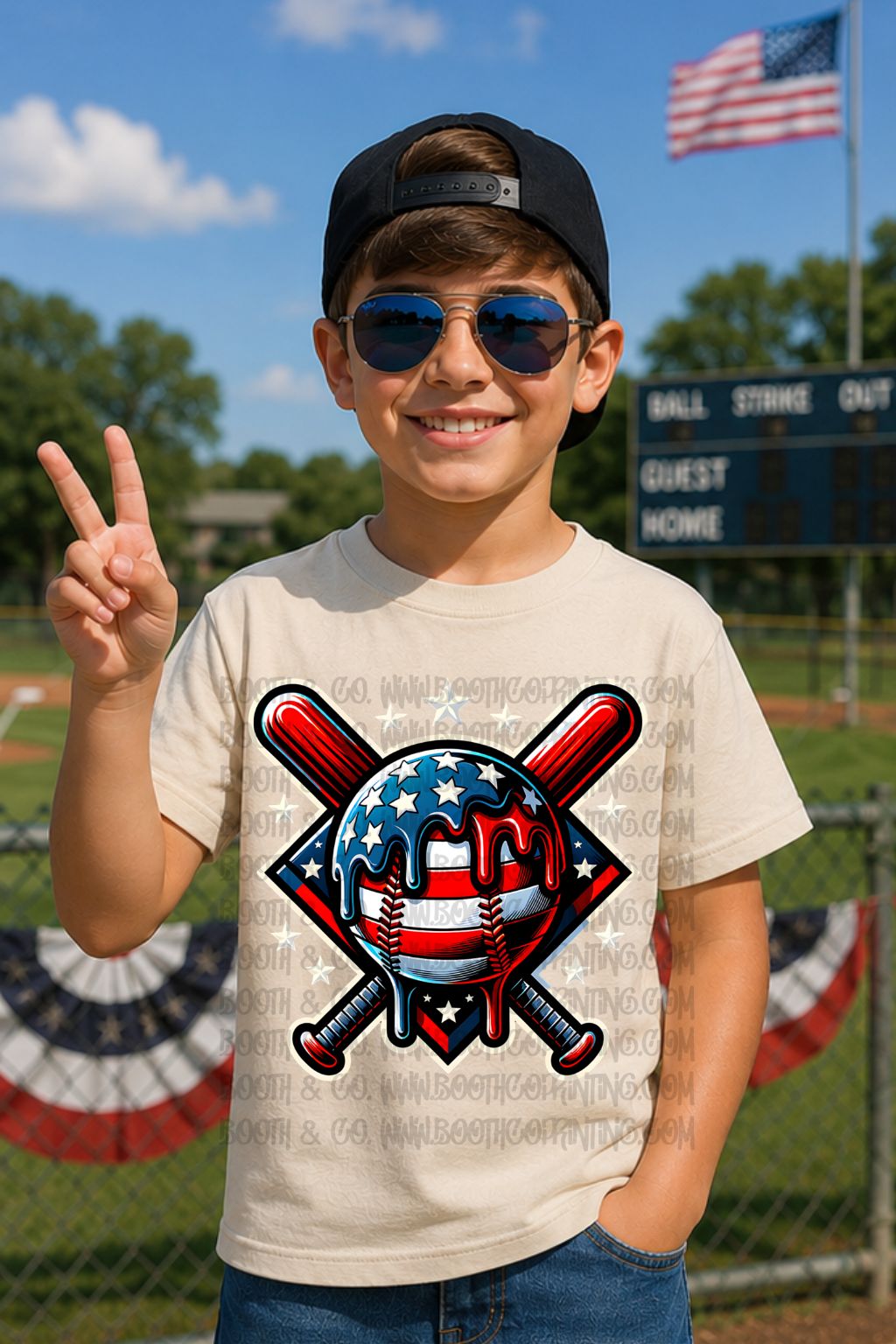 July 4th Baseball