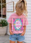 Preppy Pencil Grade Frames- First Grade