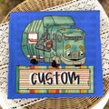 Dump Truck Character Name Plate