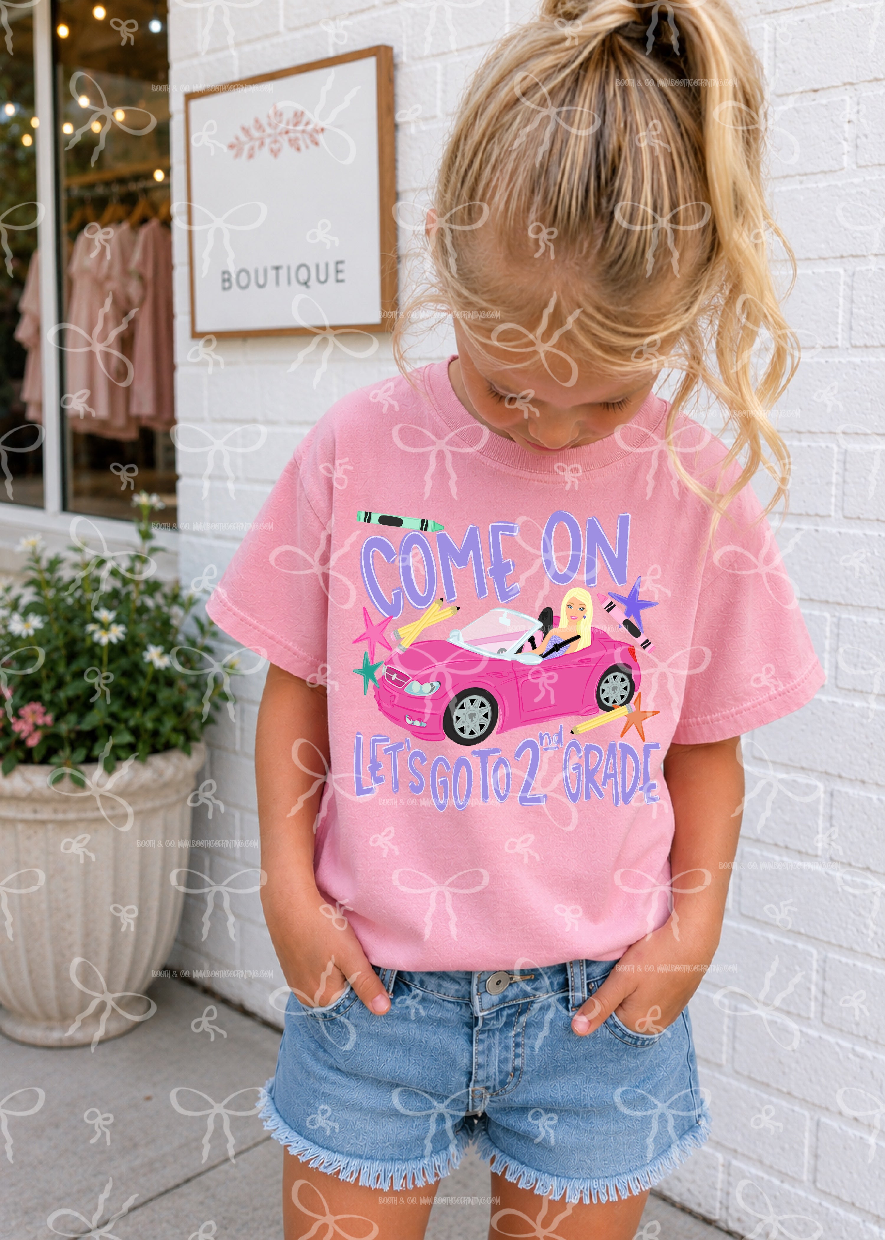 Come On Let’s Go to 2nd Grade - Blonde Hair Barbie