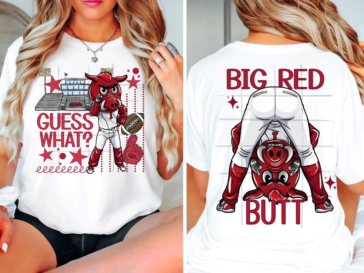 Guess What... Big Red Butt!! (Back)