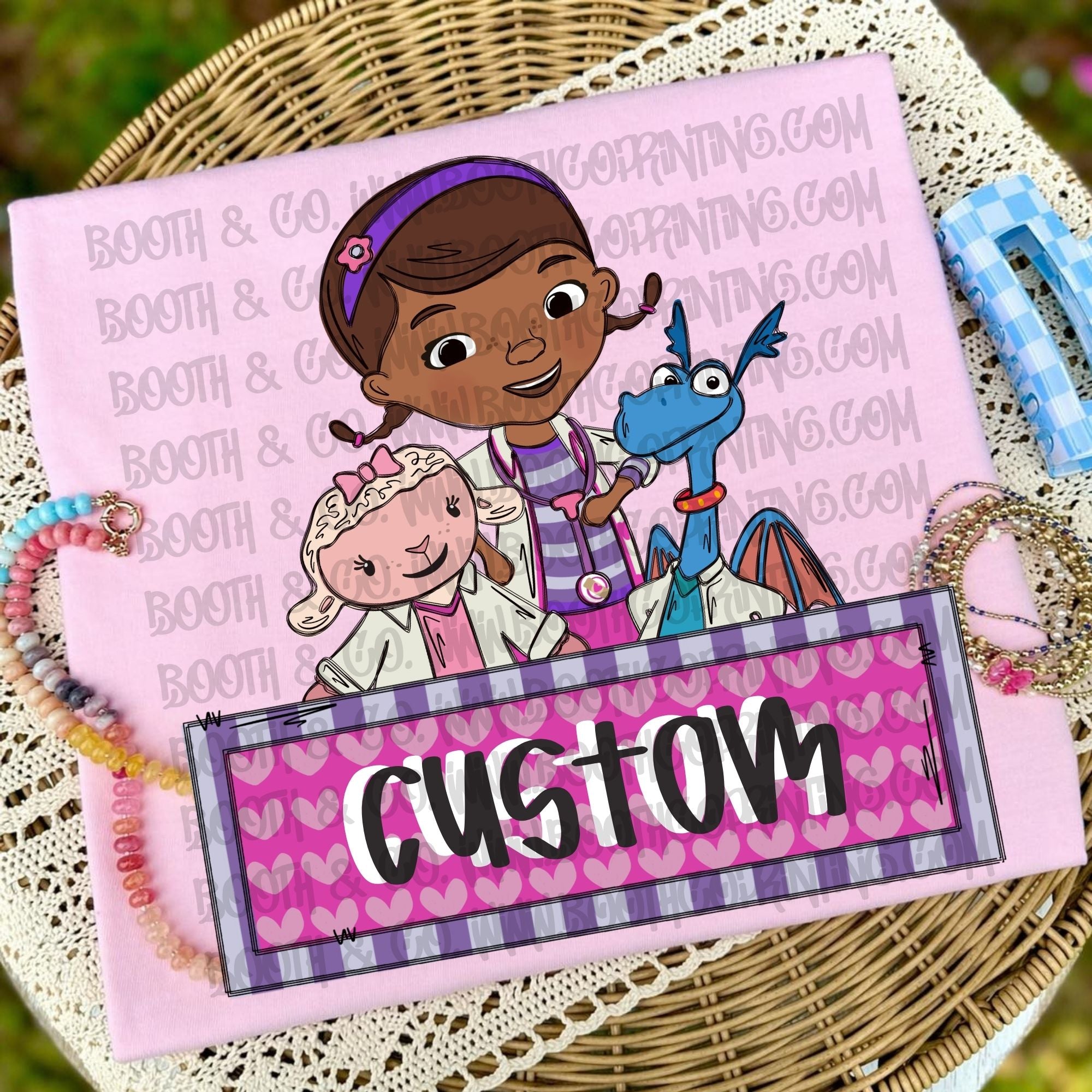 Doc McStuffins Name Plate