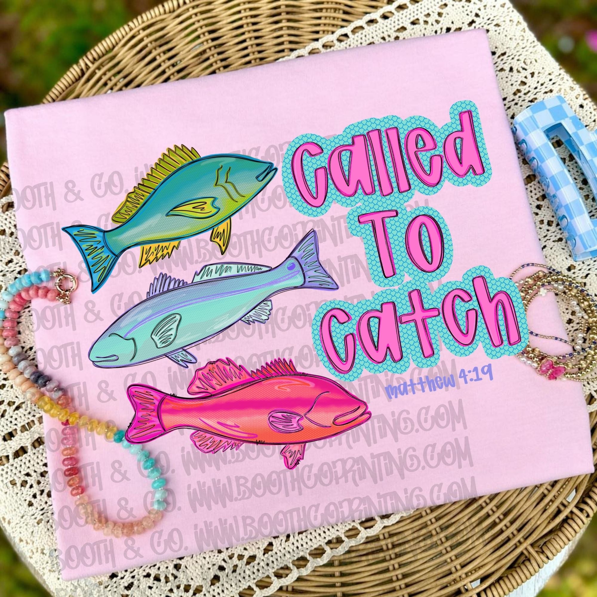 Called To Fish (Pink)