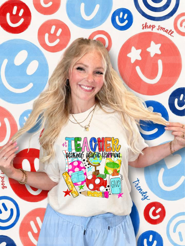Teacher Making Magic Happen