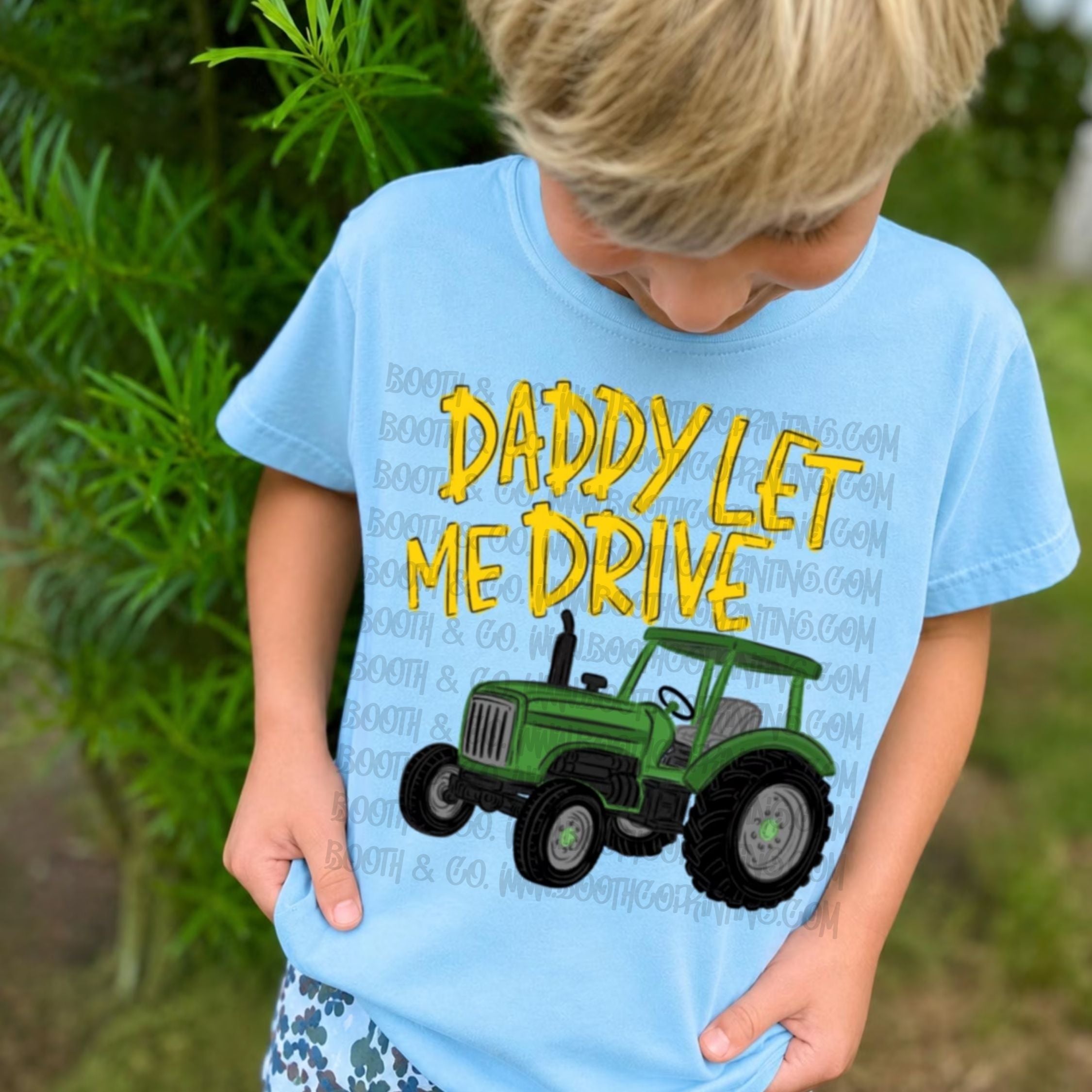 Daddy let me drive (Yellow)
