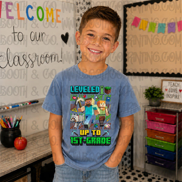 Leveled Up To 1st Grade- Minecraft