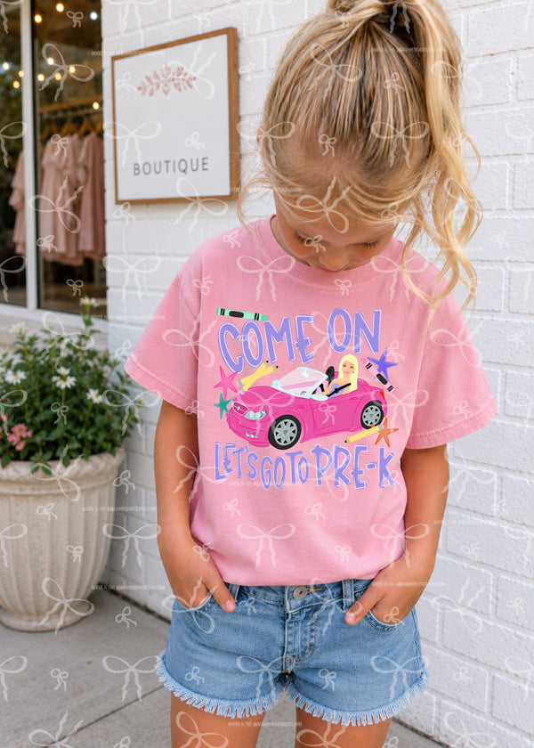 Come On Let’s Go to Pre-K - Blonde Hair Barbie