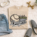 Hometown Sketched-Dodgers