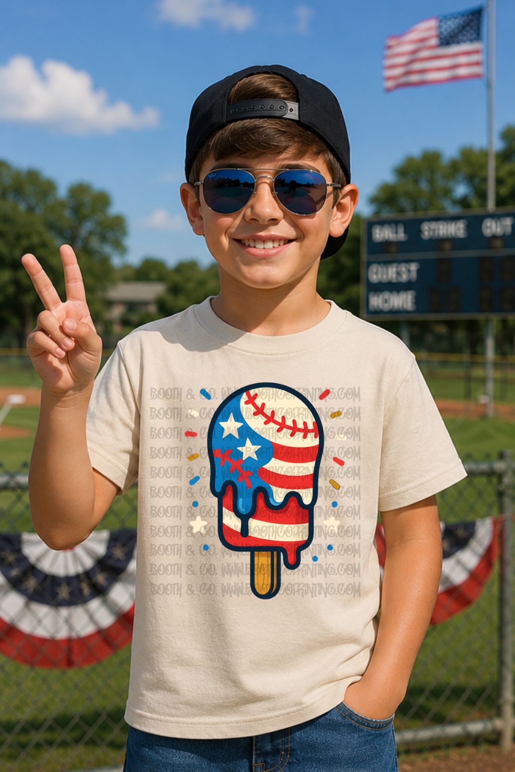 Baseball Popsicle