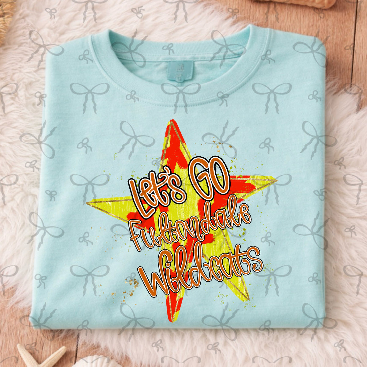 Softball Splatter Star- Let’s Go Fultondale Wildcats