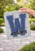Spotted Lace Letterman- Indians W