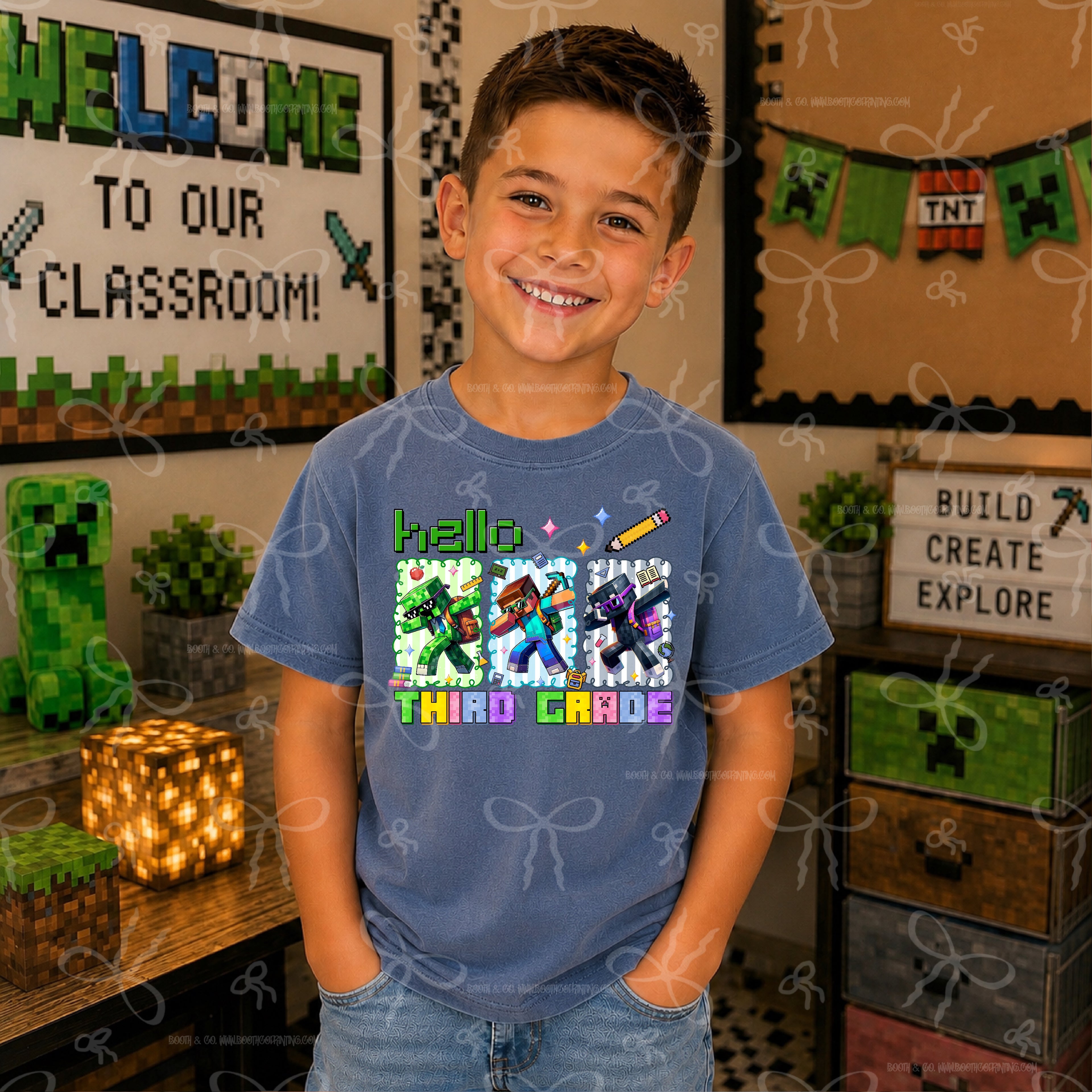 Hello, Third Grade - Minecraft