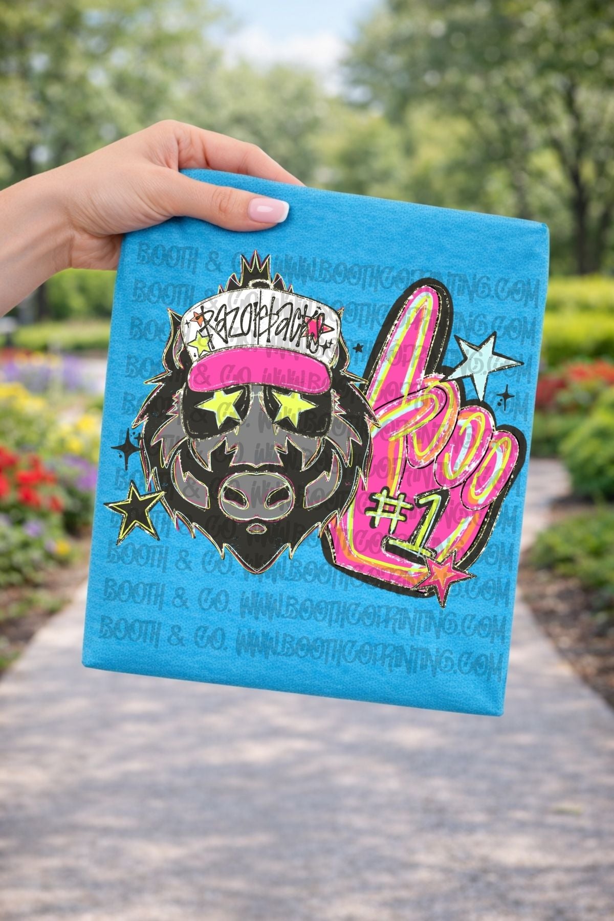 Neon Spirit-Razorbacks