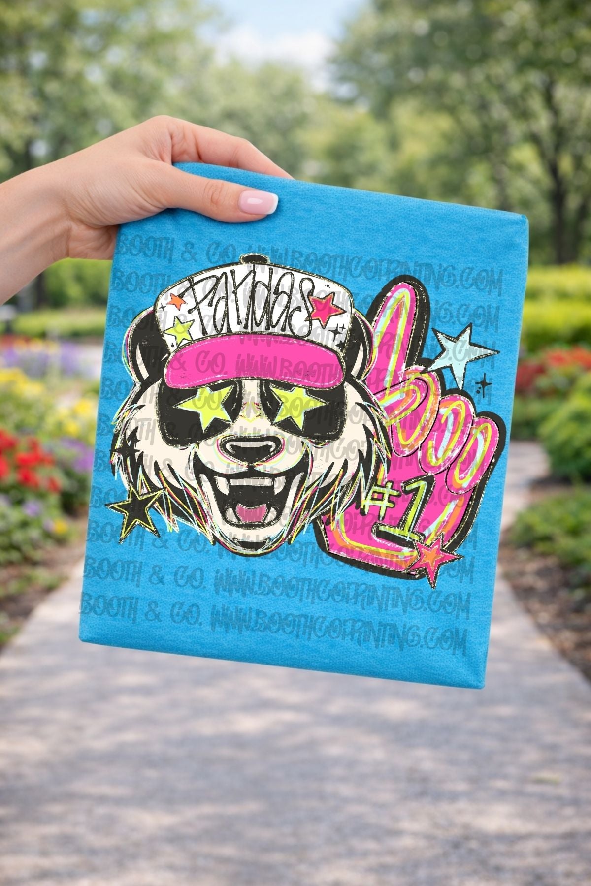 Neon Spirit-Pandas