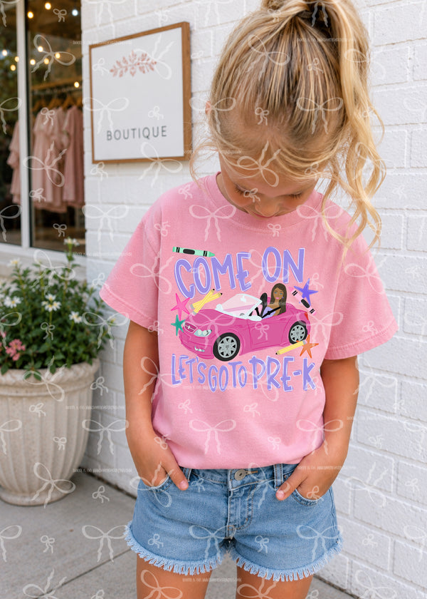 Come On Let’s Go to Pre-K - Black Hair Barbie