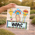Kite trio with name patch