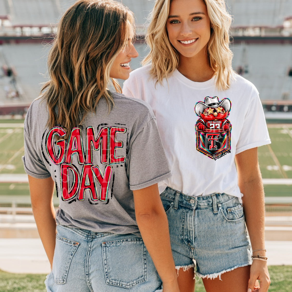 Pocket Buddy Game Day (Back)- Texas Tech University