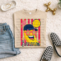 Glitter Stripes-Bananas