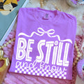 Be Still and know (white)