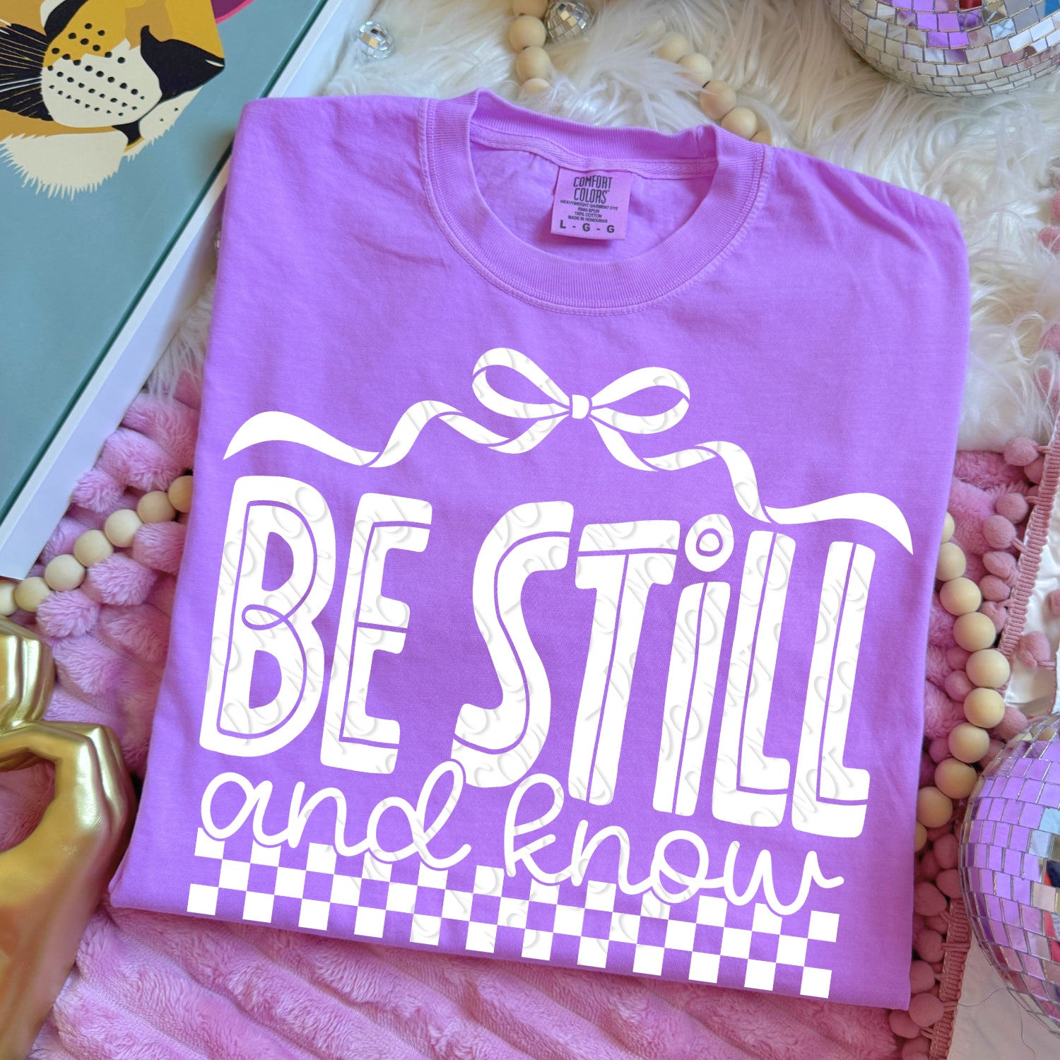 Be Still and know (white)