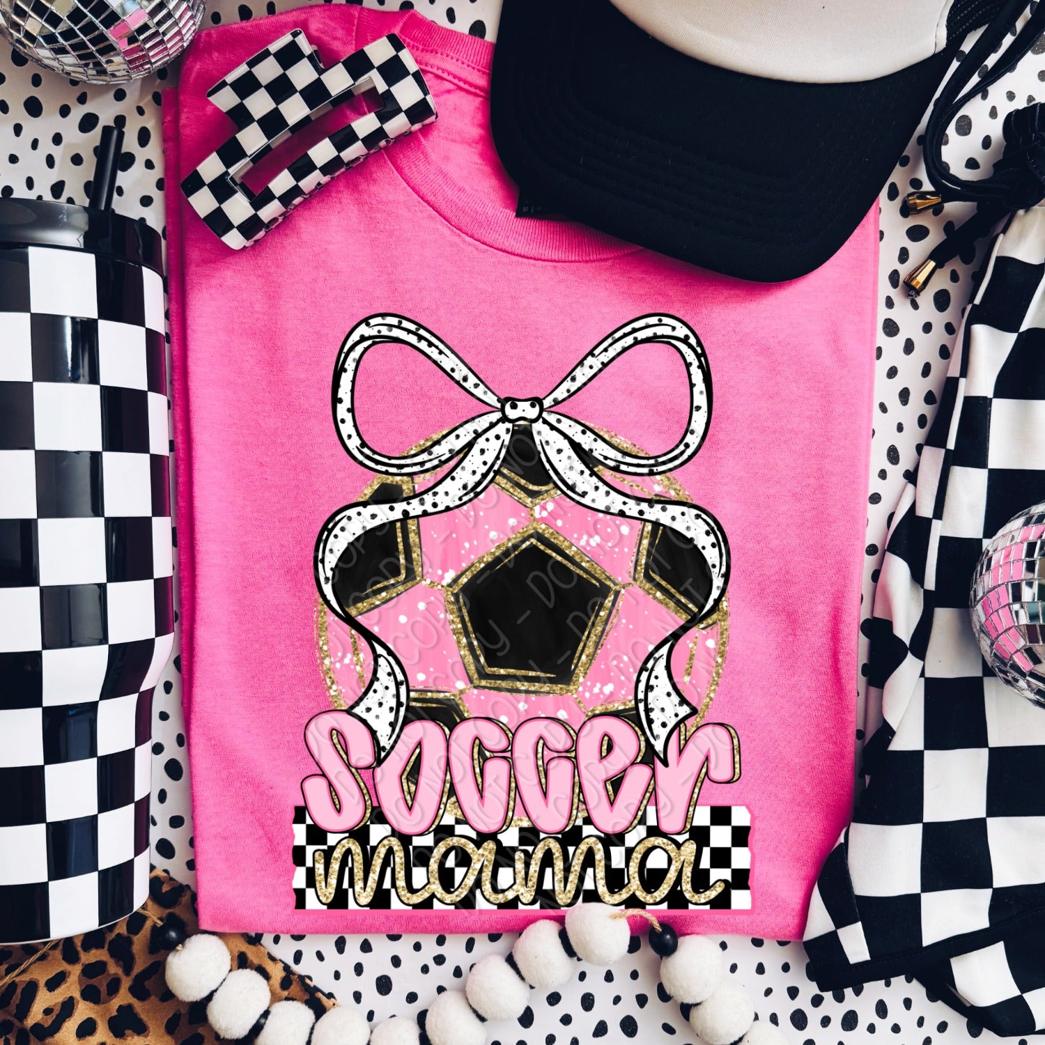 Soccer Mama with Bow