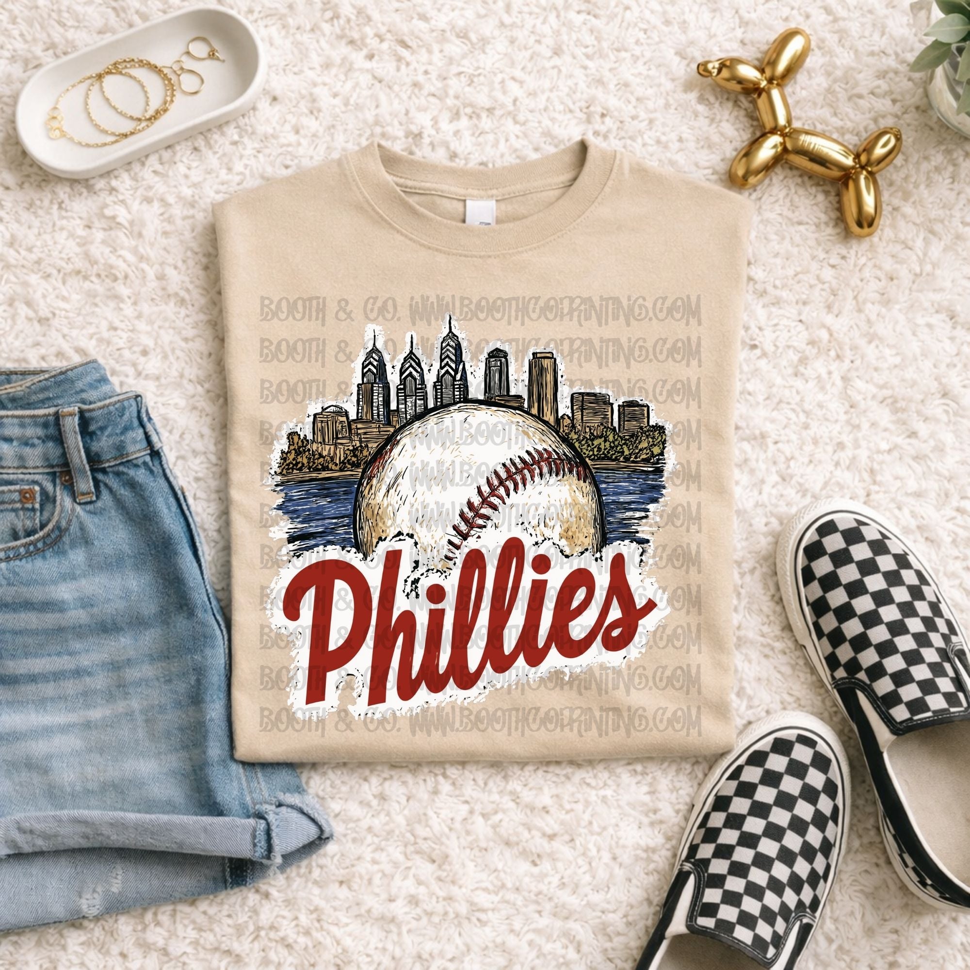 Hometown Sketched-Phillies