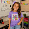 Brushstroke Preppy Bow Grade Plates- Third Grade