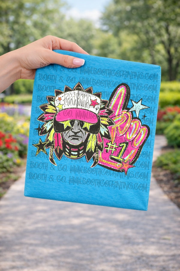 Neon Spirit-Redskins