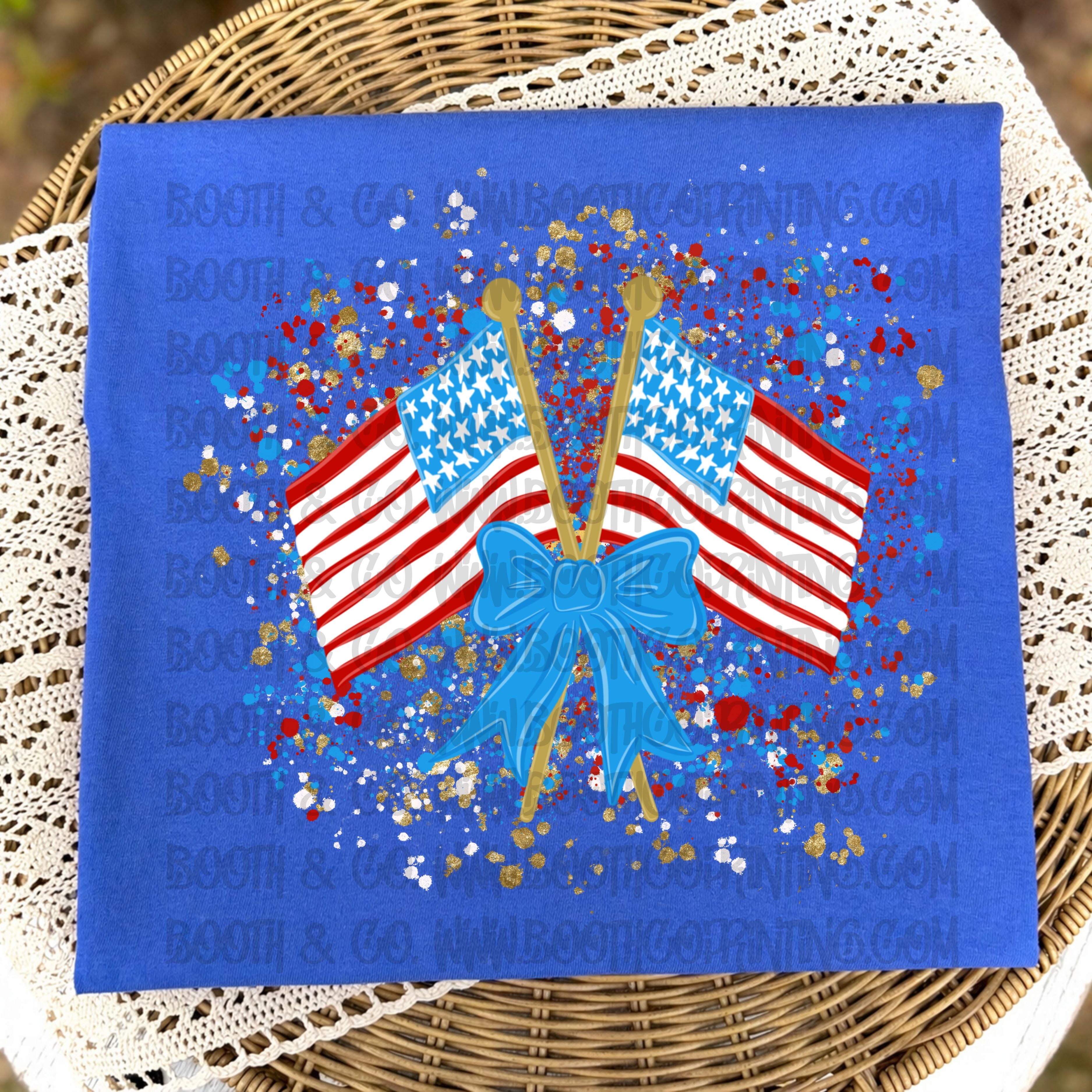 USA Flag Speckles