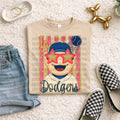Glitter Stripes-Dodgers