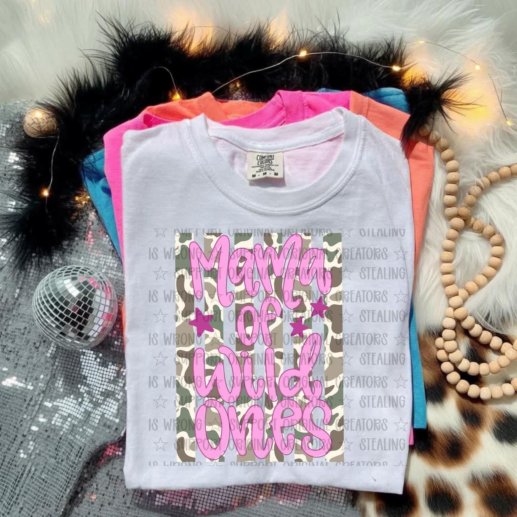 Mama of wild ones (pink)