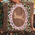 Whitetail Deer Camo Stripe Frame
