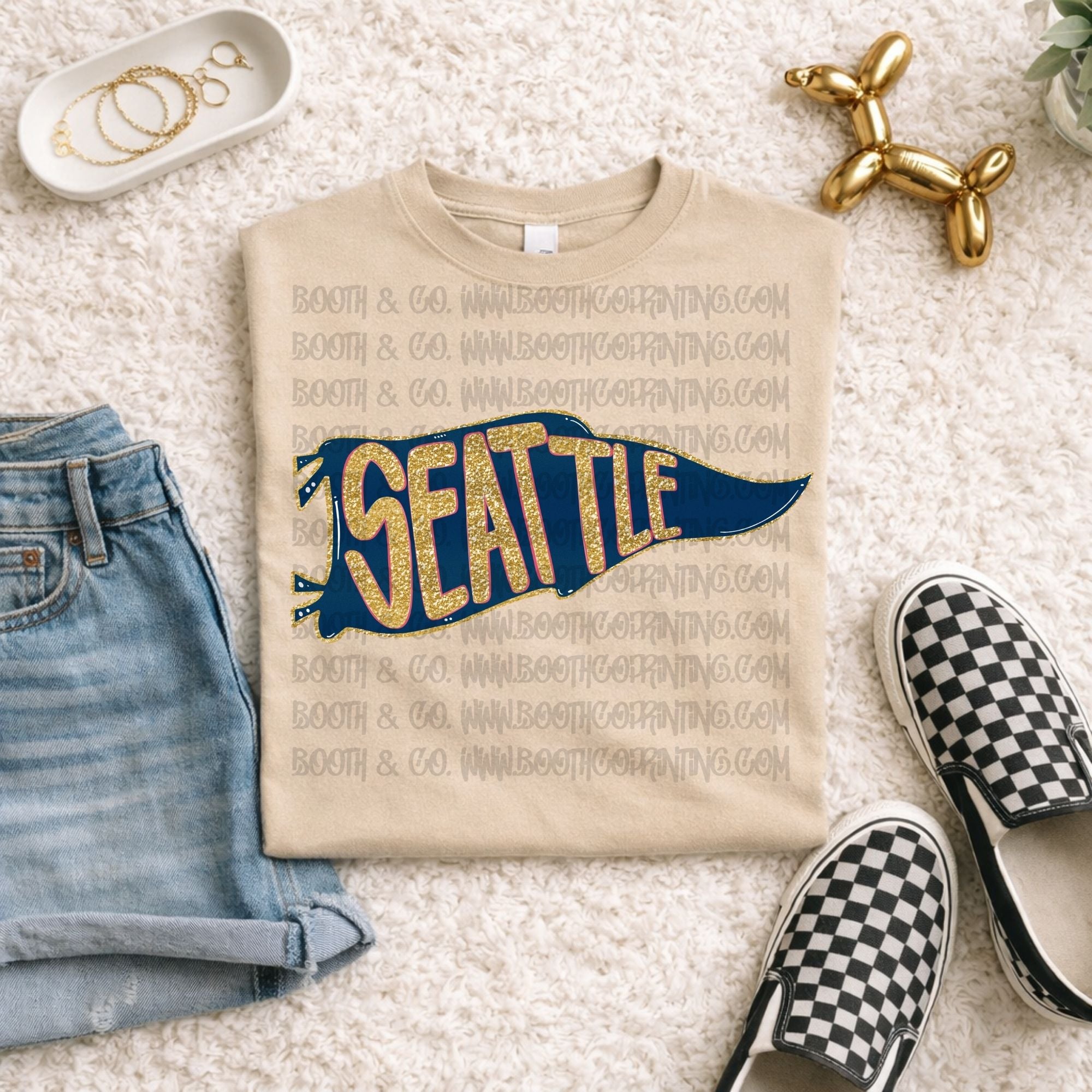 Pendant Flag-Seattle