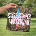 Stars and Stripes, Hallelujah (light pink floral)