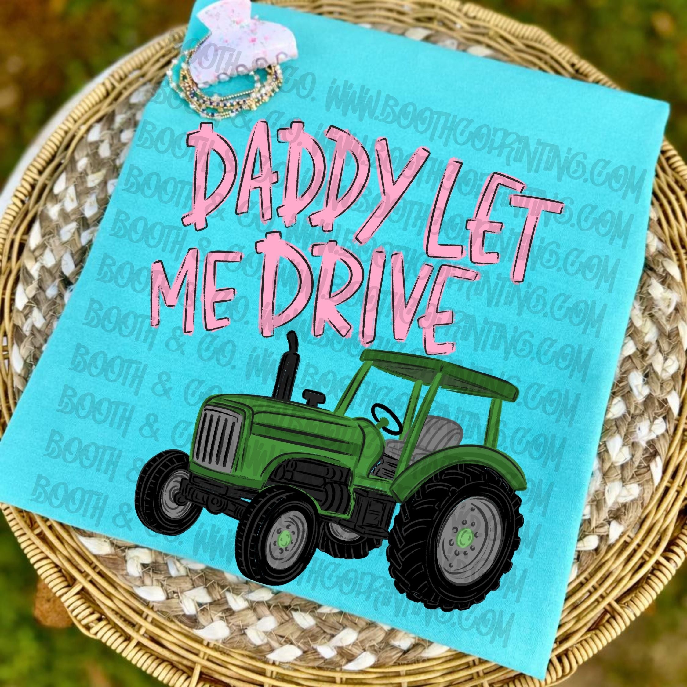 Daddy let me drive (Pink)