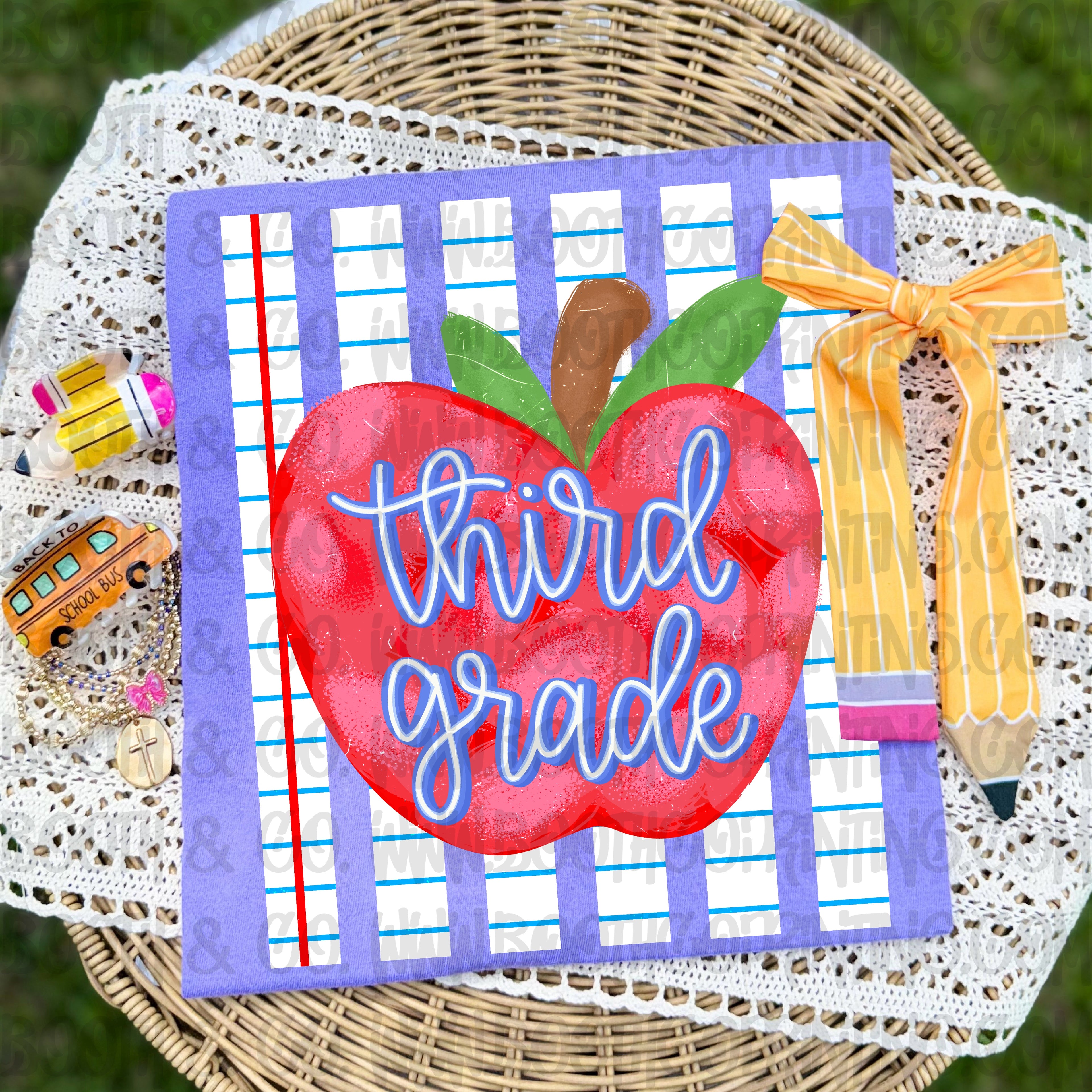 Notebook Apple- Third Grade
