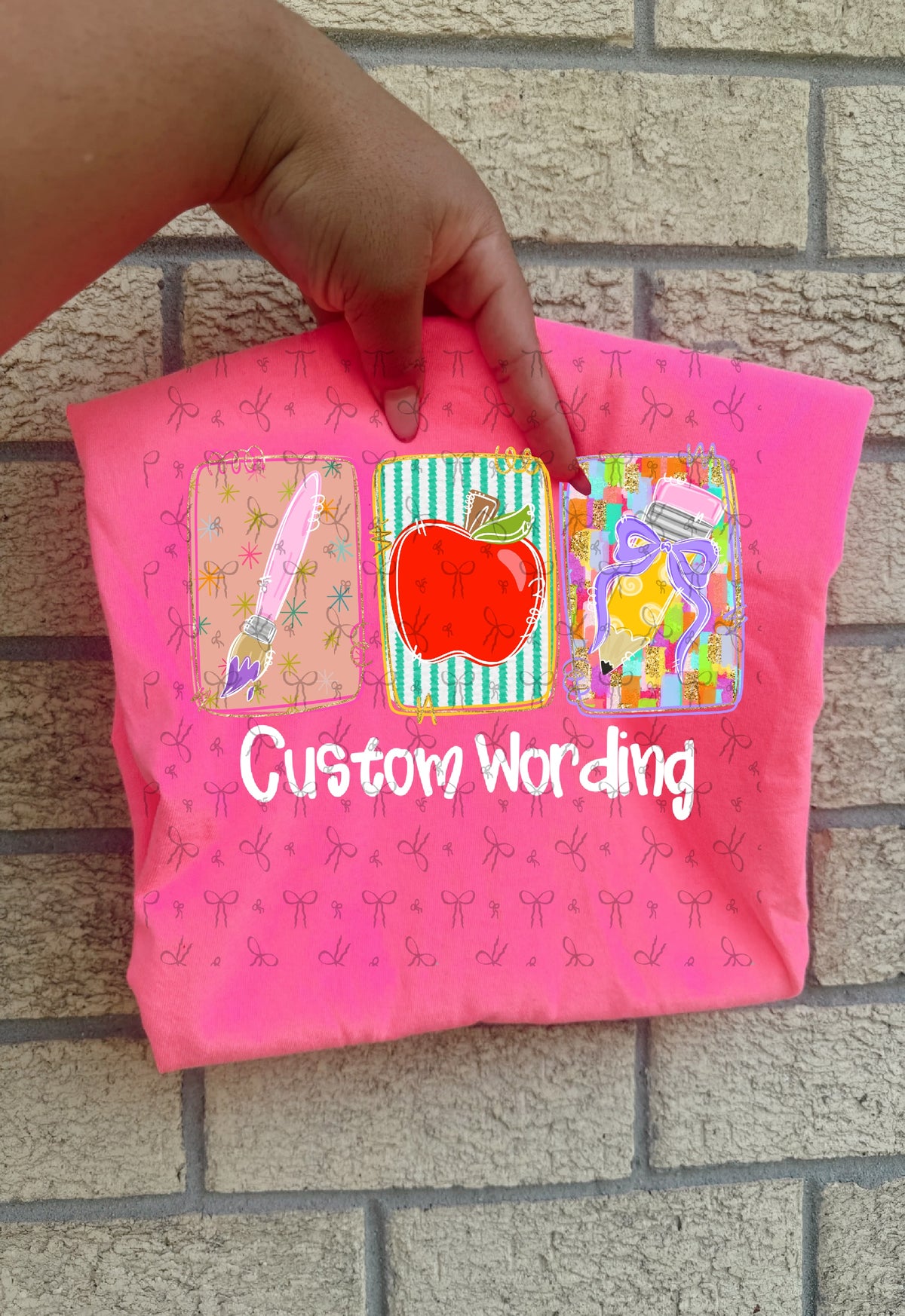 Teachers Trio- Custom Wording