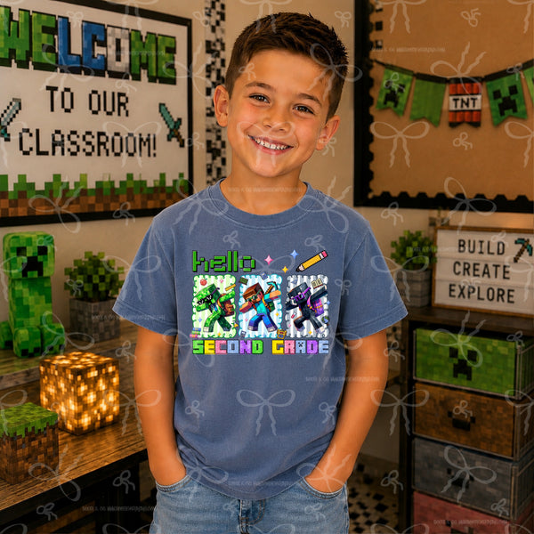 Hello, Second Grade - Minecraft