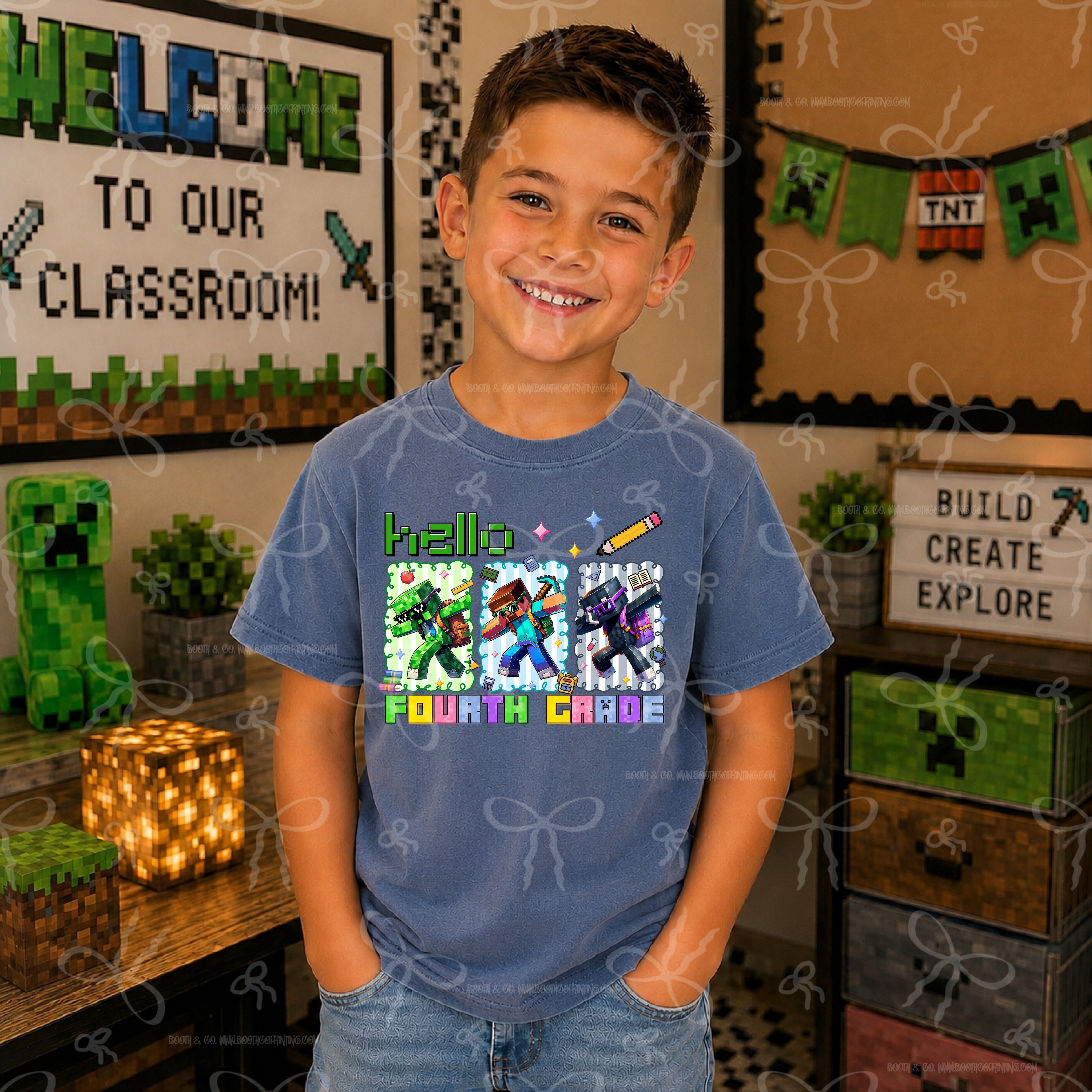 Hello, Fourth Grade - Minecraft