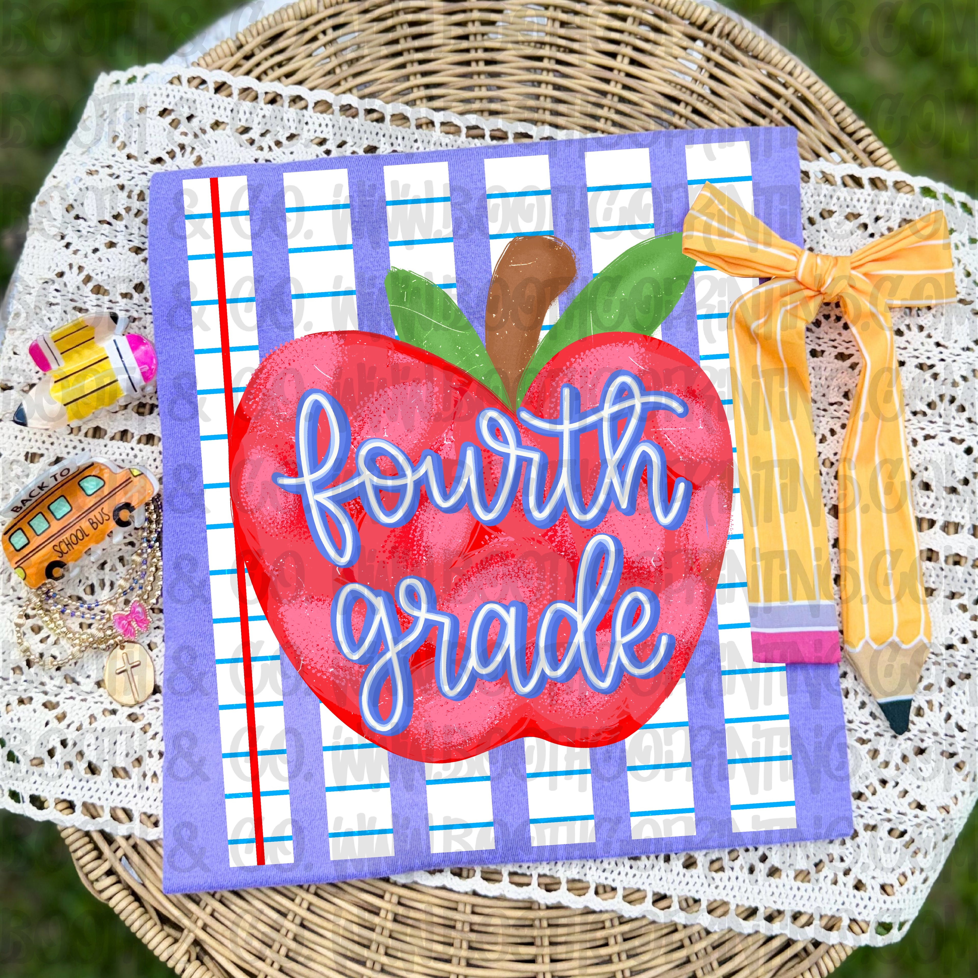 Notebook Apple- Fourth Grade