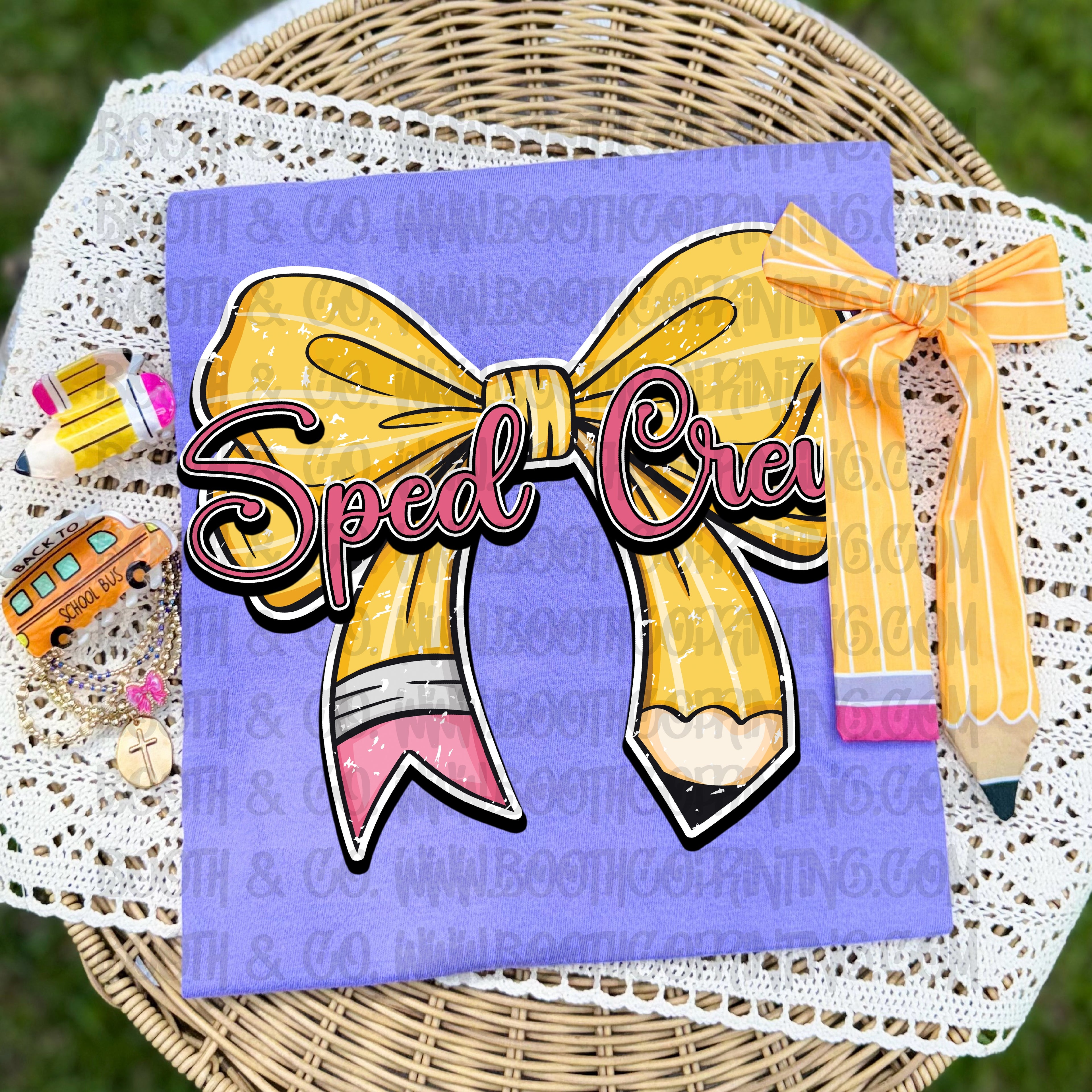 Pencil Bow- SPED Crew