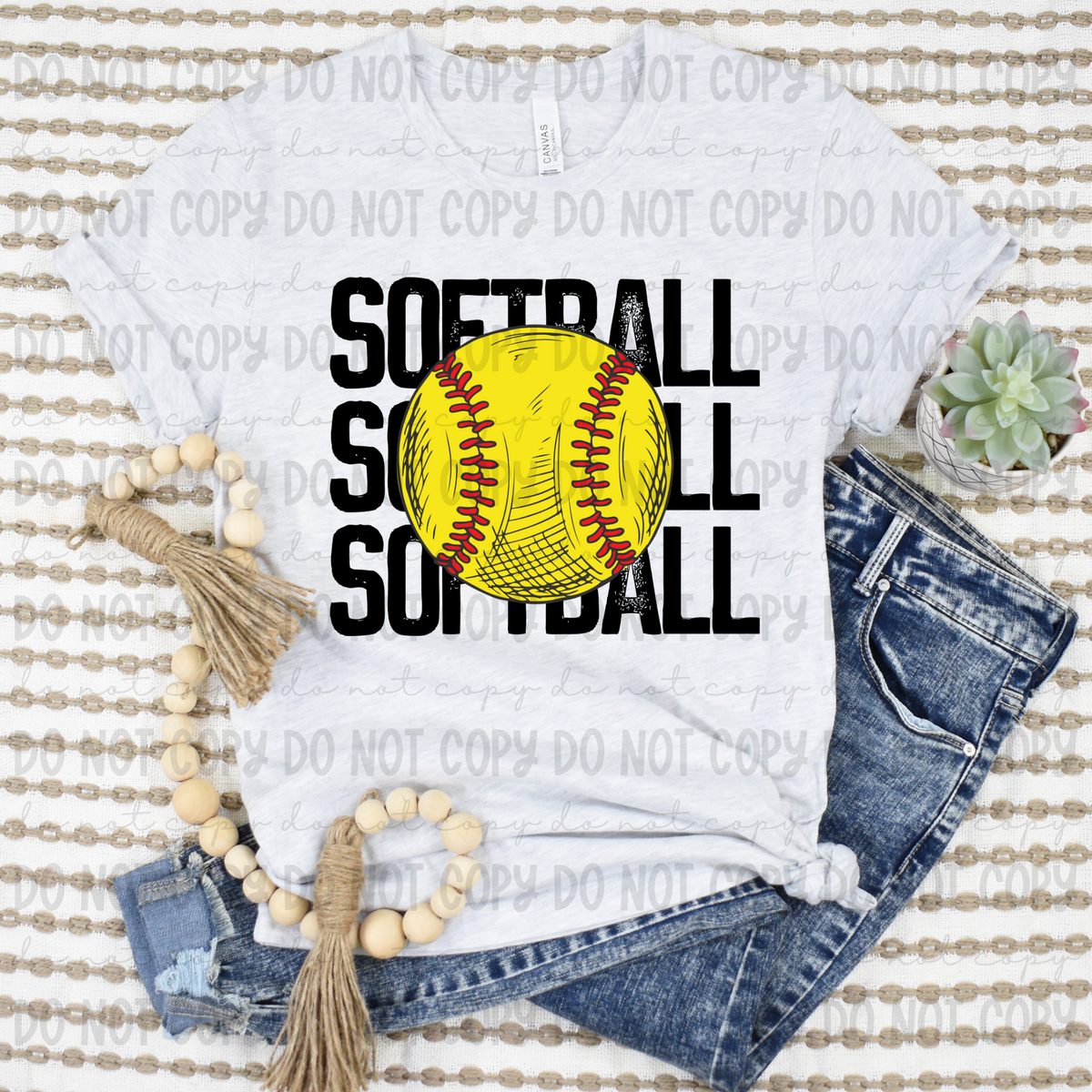 Softball Stacked