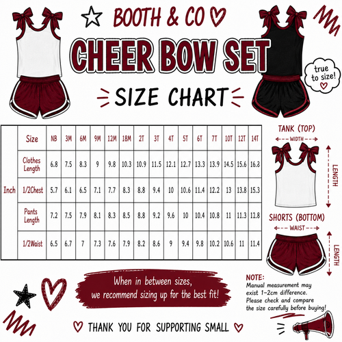 Blank Bow Sets- Crimson and White