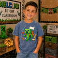 Minecraft Creeper Is Ready For School