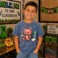 Minecraft Pig Is Ready For School