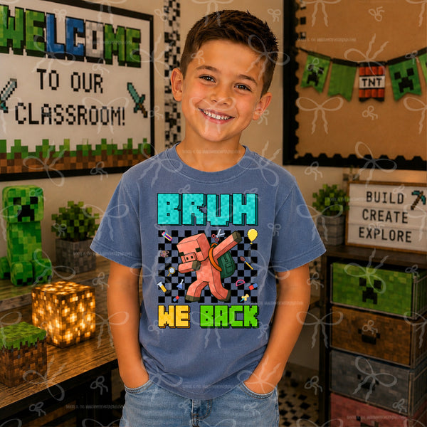 Bruh, We Back - Minecraft Pig
